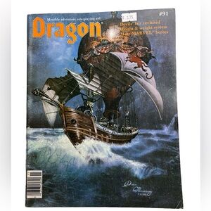 Dragon Magazine | Monthly Adventure Role-Playing Aid | November 1984 #91